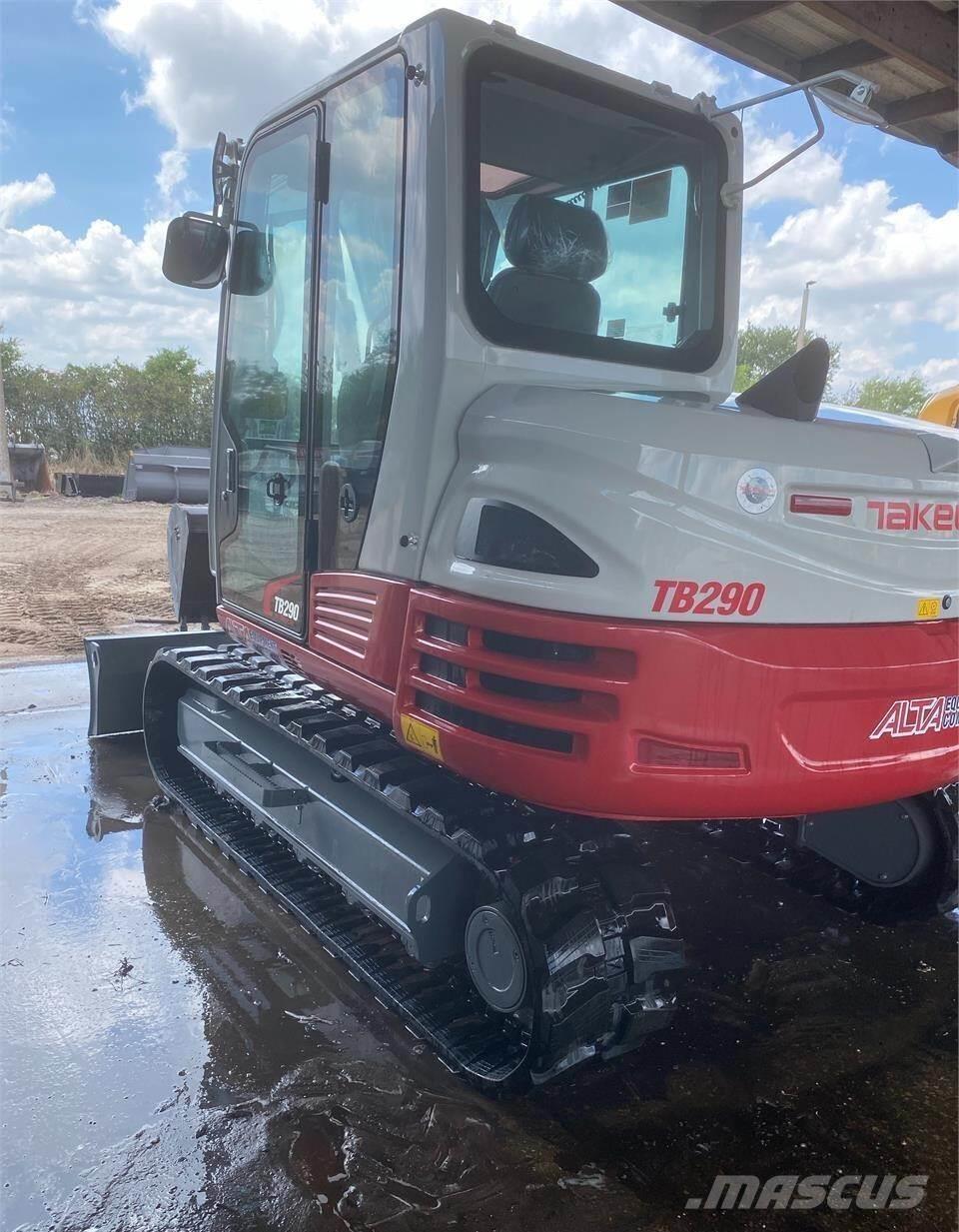 Takeuchi TB290 Excavadoras sobre orugas