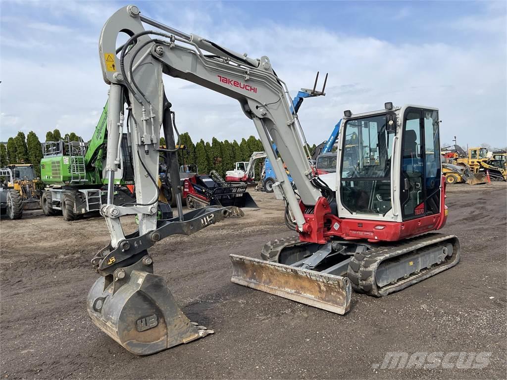 Takeuchi TB370 Excavadoras sobre orugas