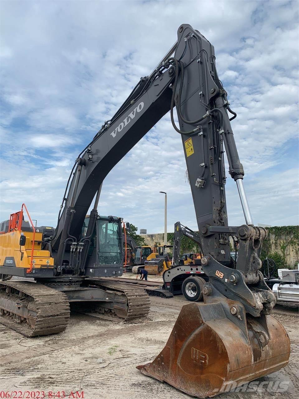 Volvo EC350EL Excavadoras sobre orugas