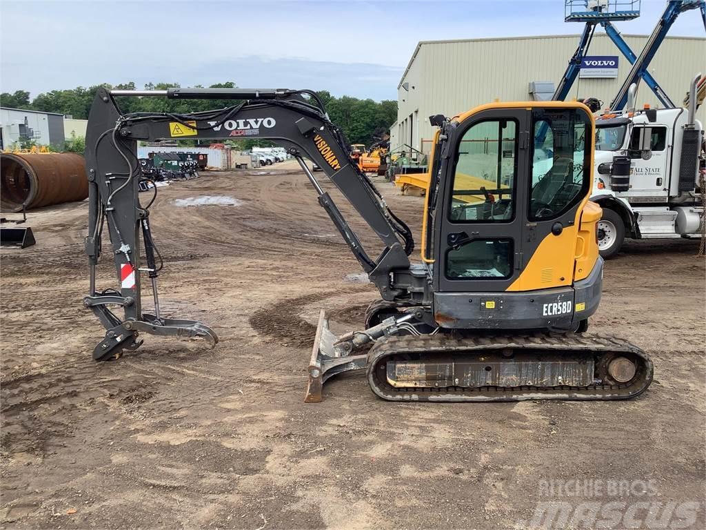 Volvo ECR58D Excavadoras sobre orugas