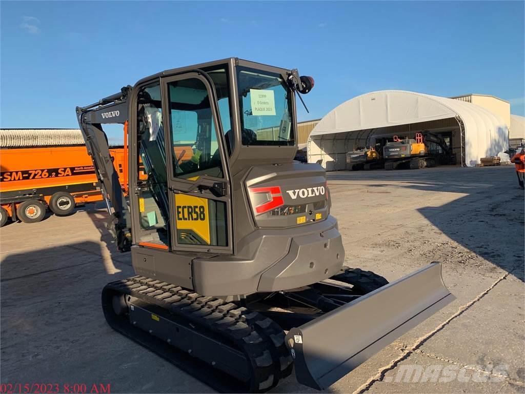 Volvo ECR58F Excavadoras sobre orugas