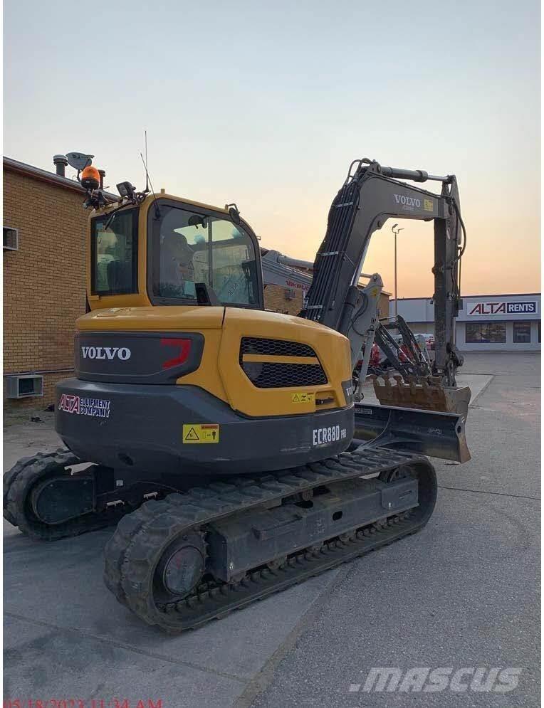 Volvo ECR88D Excavadoras sobre orugas