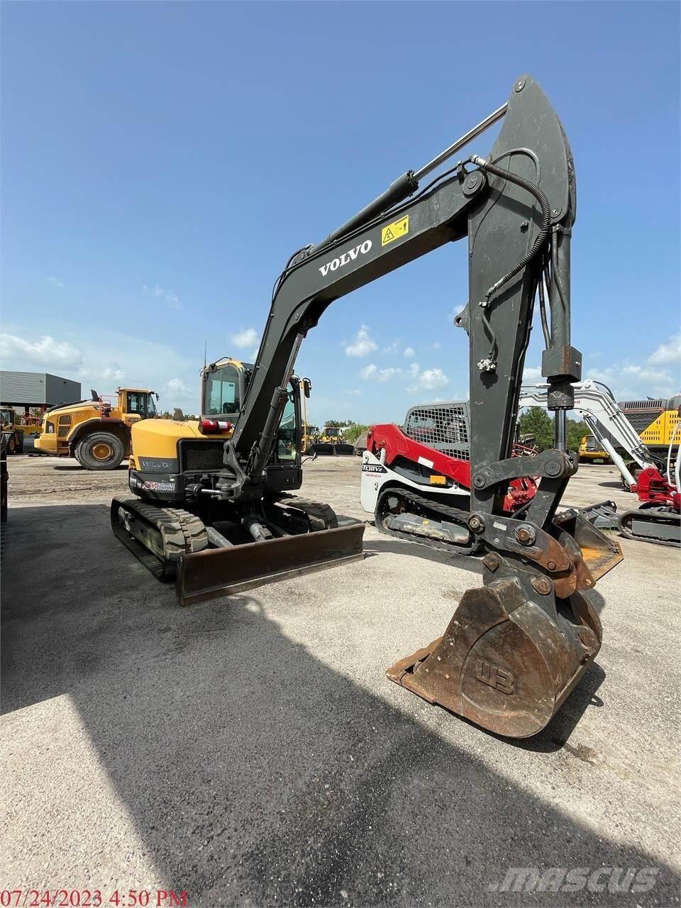 Volvo ECR88D Excavadoras sobre orugas