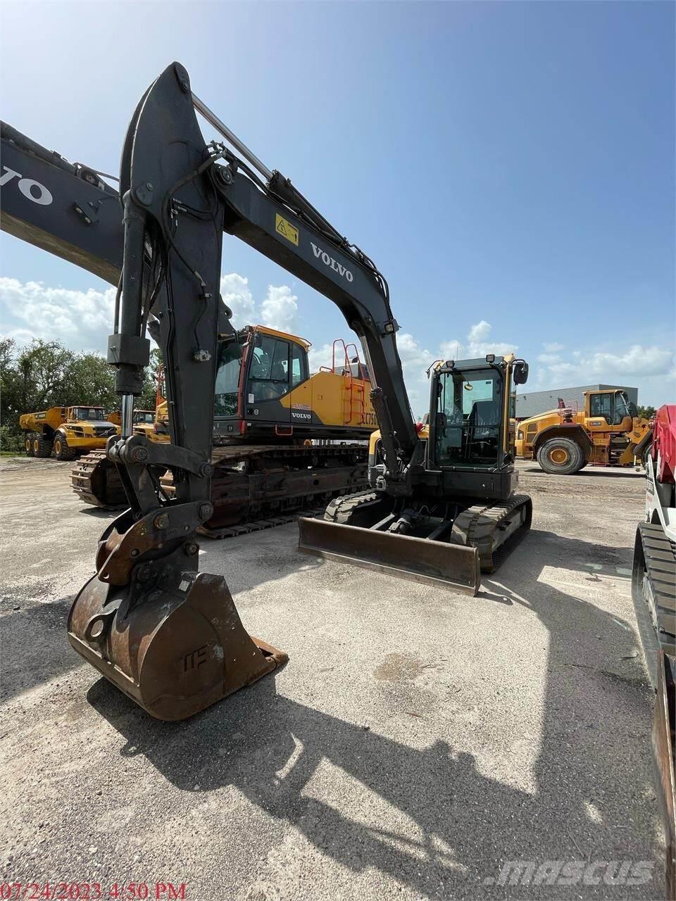 Volvo ECR88D Excavadoras sobre orugas