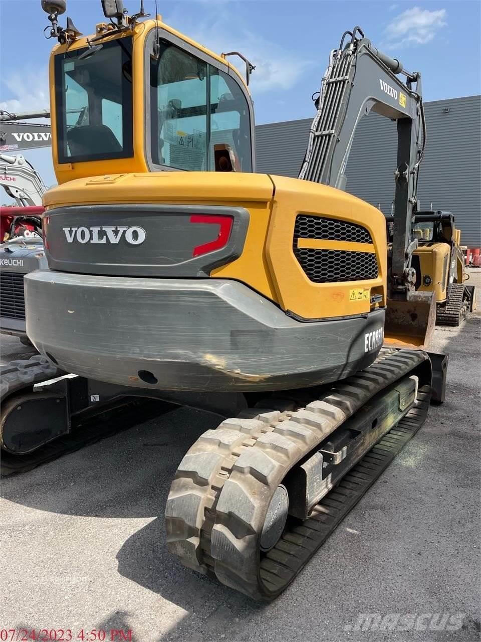 Volvo ECR88D Excavadoras sobre orugas