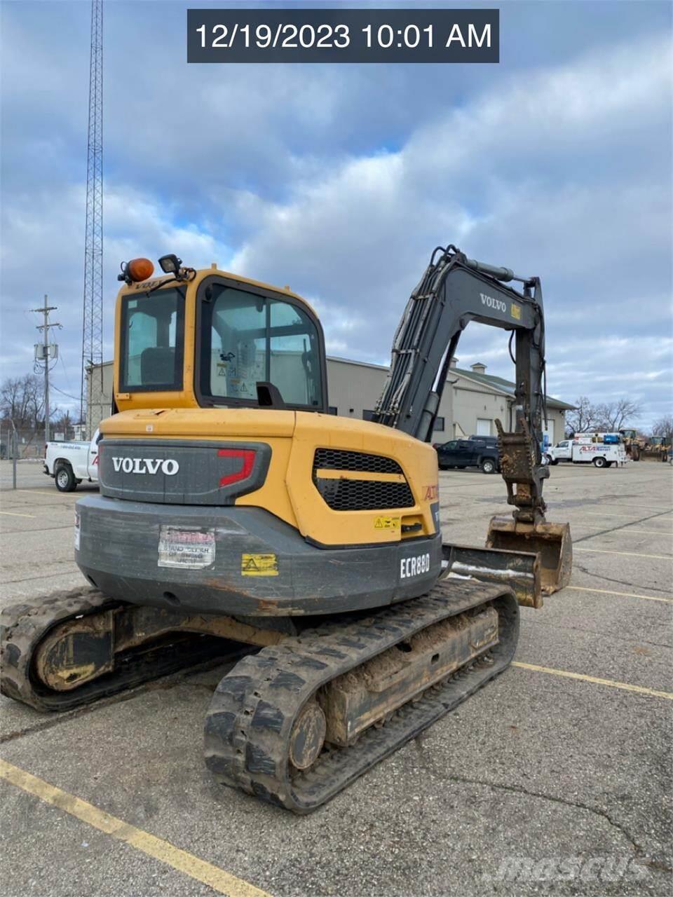 Volvo ECR88D Excavadoras sobre orugas