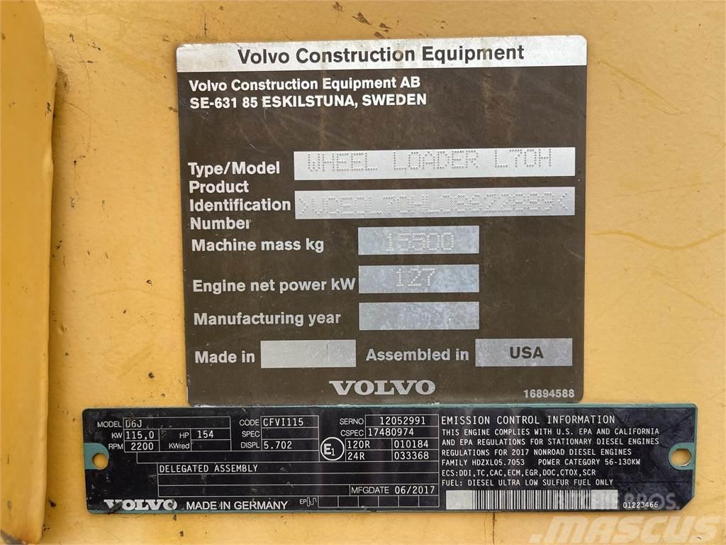 Volvo L70H Cargadoras sobre ruedas