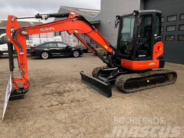 Kubota U55-4 Excavadoras sobre orugas