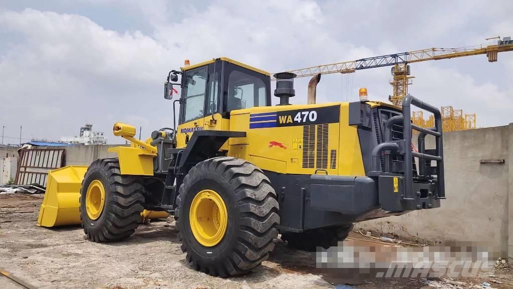 Komatsu WA 470 Cargadoras sobre ruedas