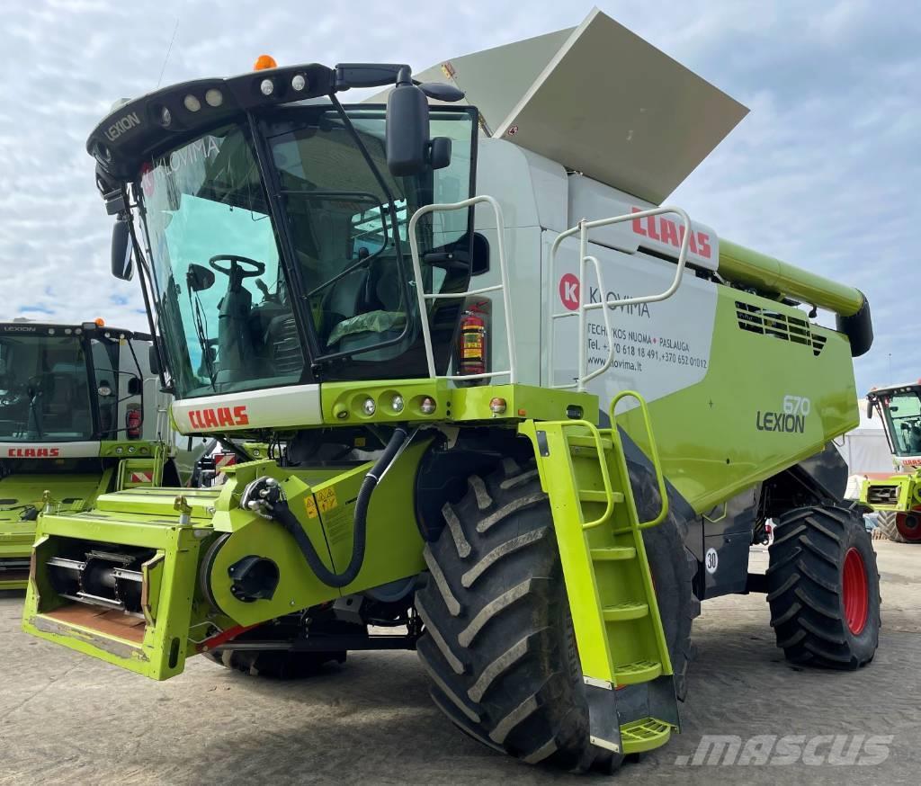 CLAAS Lexion 670 Cosechadoras combinadas