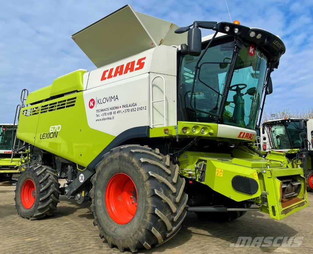 CLAAS Lexion 670 Cosechadoras combinadas