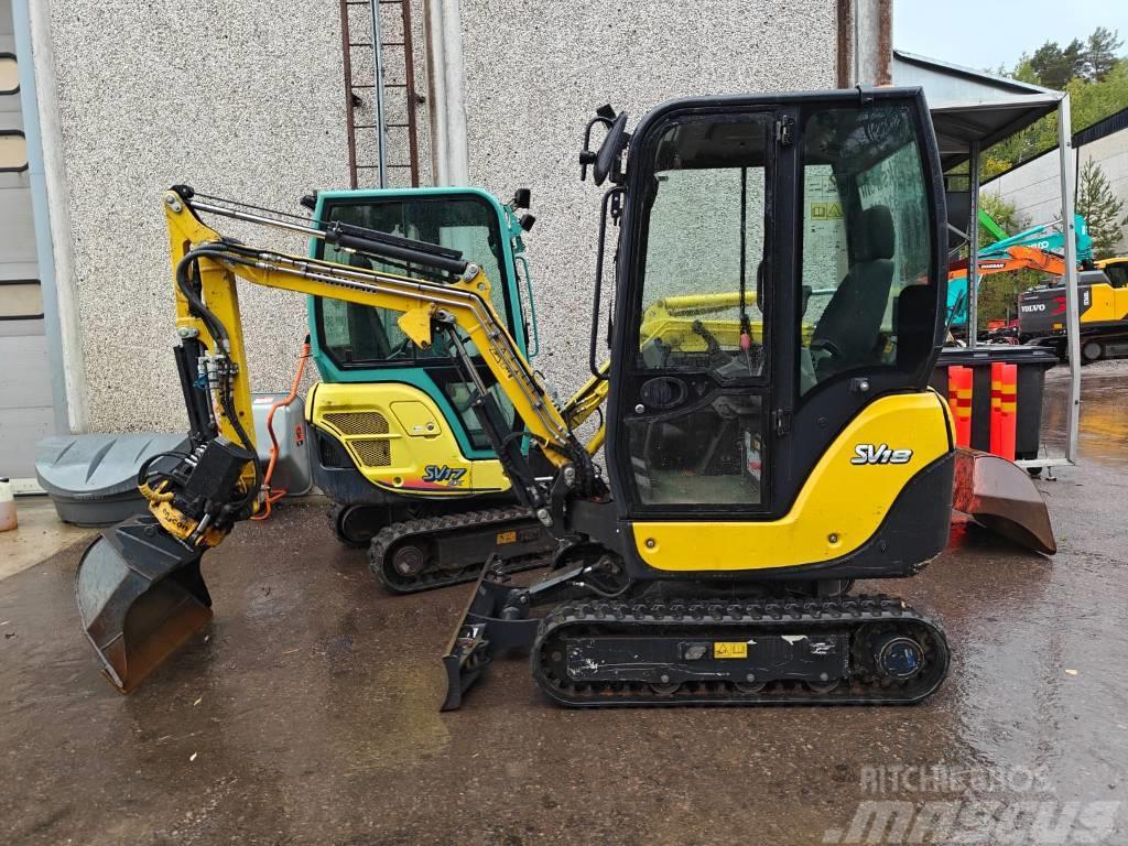 Yanmar SV18 PYÖRITTÄJÄLLÄ Miniexcavadoras