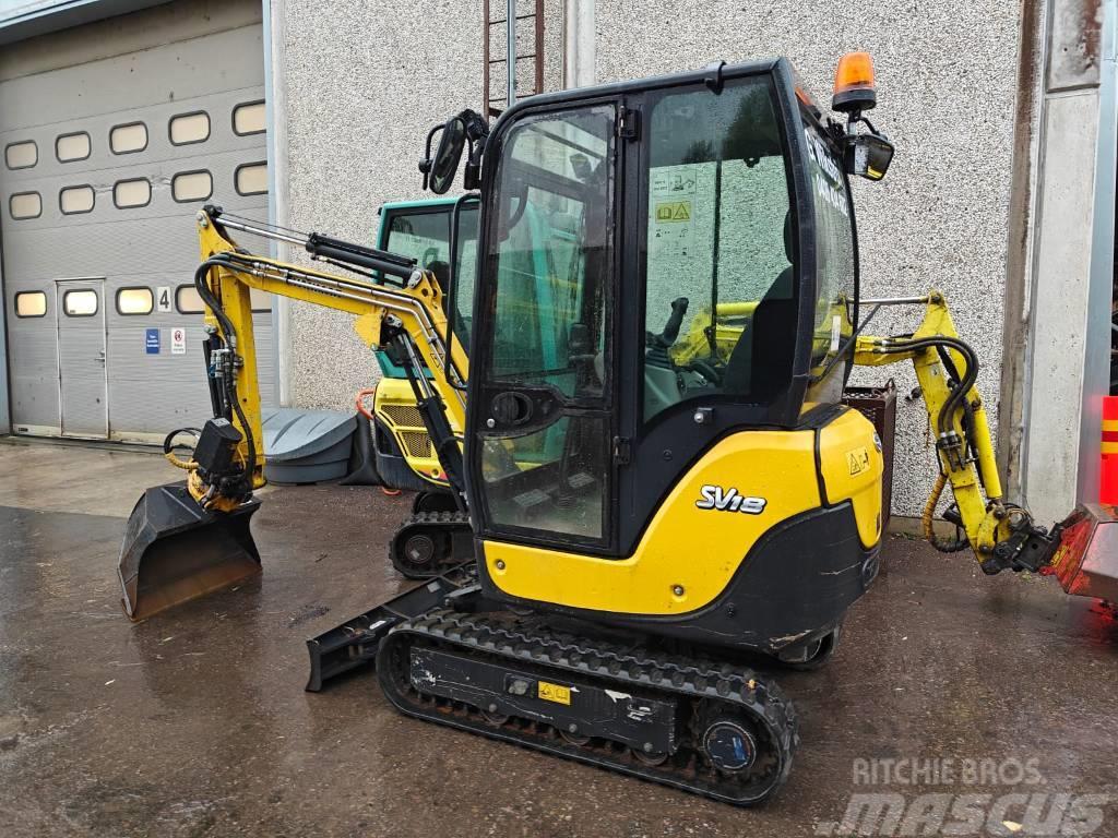 Yanmar SV18 PYÖRITTÄJÄLLÄ Miniexcavadoras