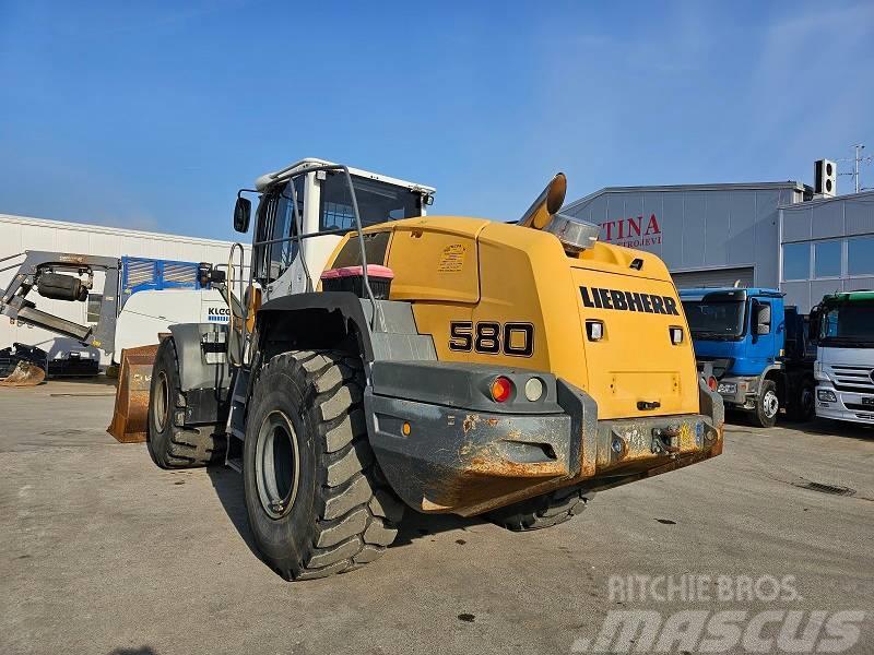 Liebherr L 580 Cargadoras sobre ruedas