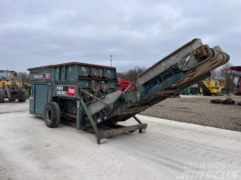 PowerScreen Powershredder 1800 Trituradoras de deshechos