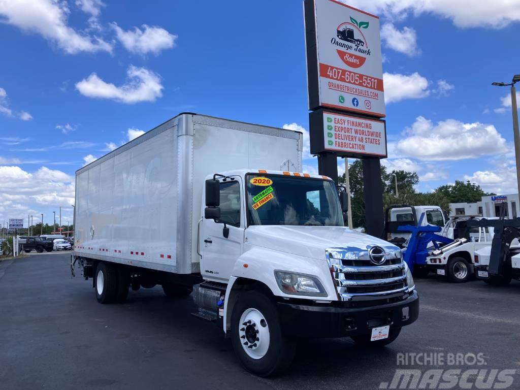 Hino 268 Camiones con caja de remolque