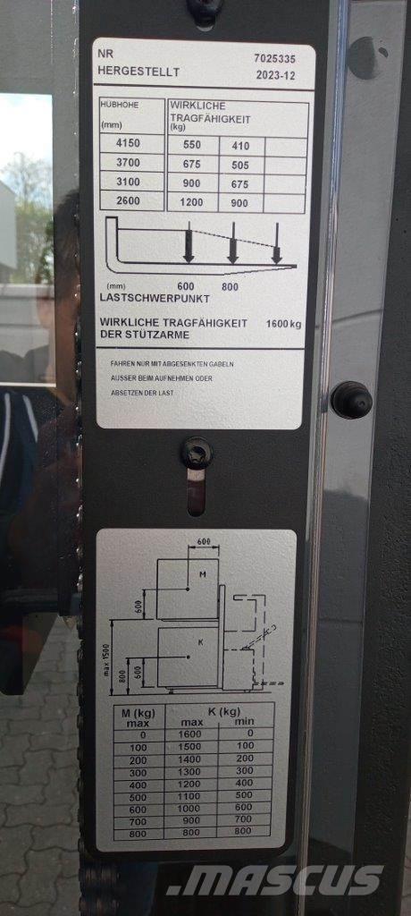 BT SWE120L Montacargas manual