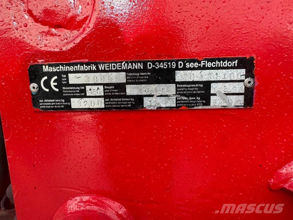 Weidemann 3006 Cargadoras sobre ruedas