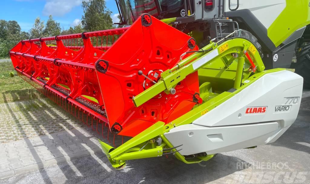 CLAAS VARIO 770 Cabezales de cosechadoras combinadas