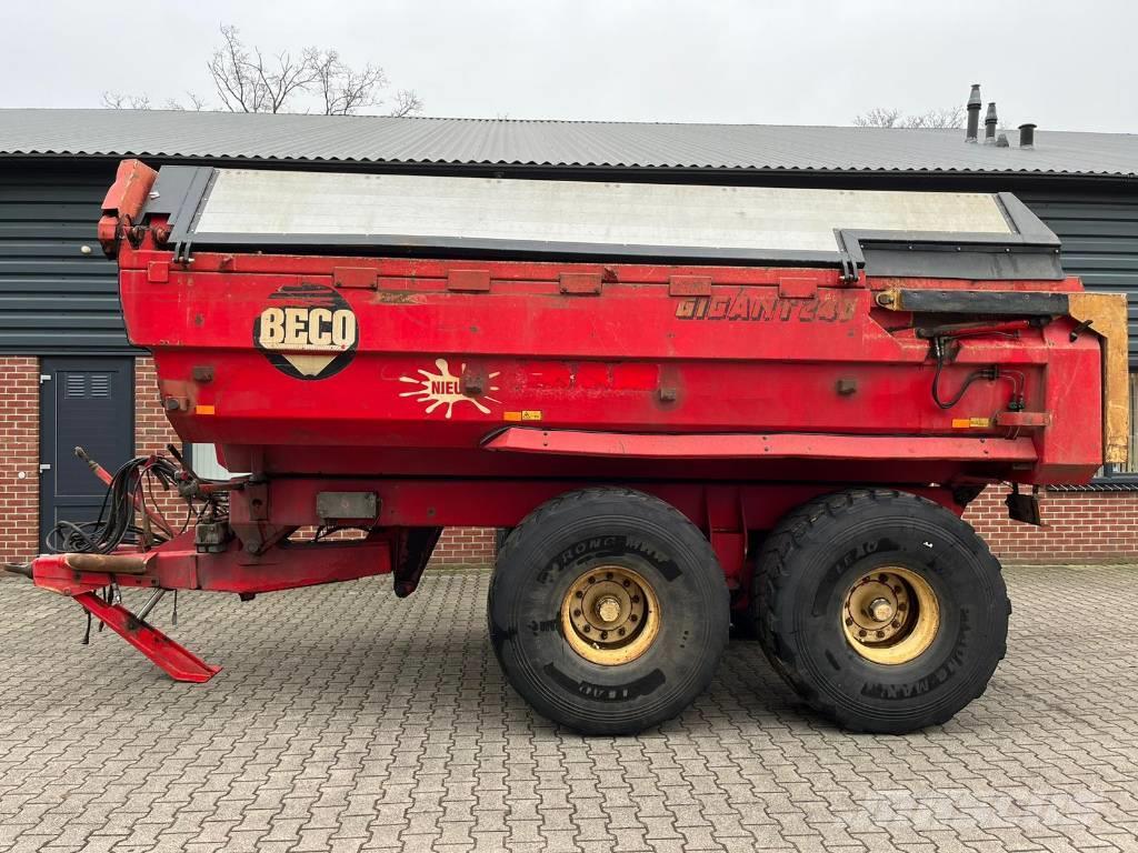 Beco Maxxim 240 Remolques con caja de volteo