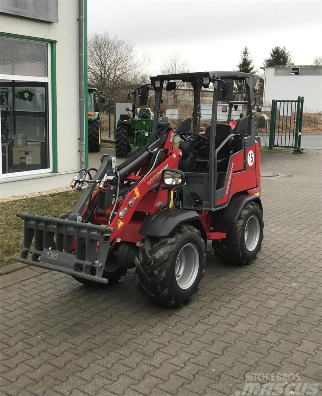 Weidemann 1190e Cargadoras sobre ruedas