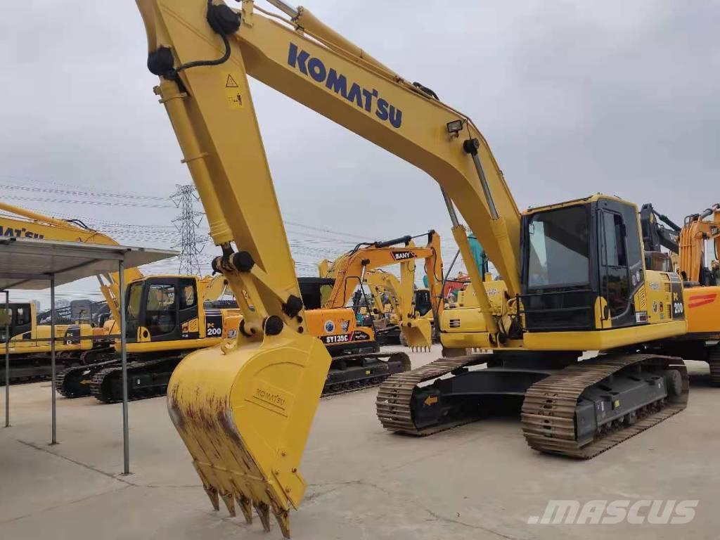 Komatsu PC 200 Excavadoras sobre orugas