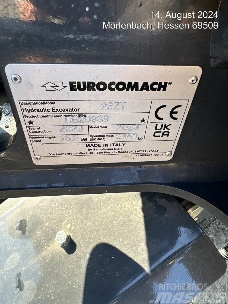 Eurocomach 28ZT Miniexcavadoras