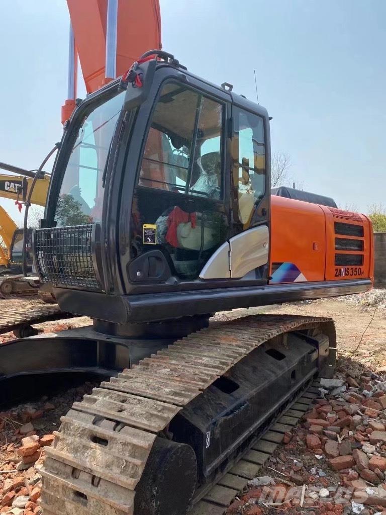 Hitachi ZX 350 Excavadoras sobre orugas