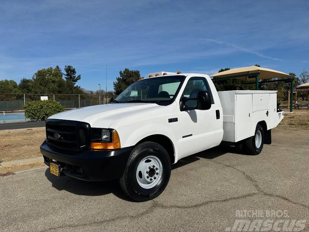 Ford F 350 Caja abierta/laterales abatibles