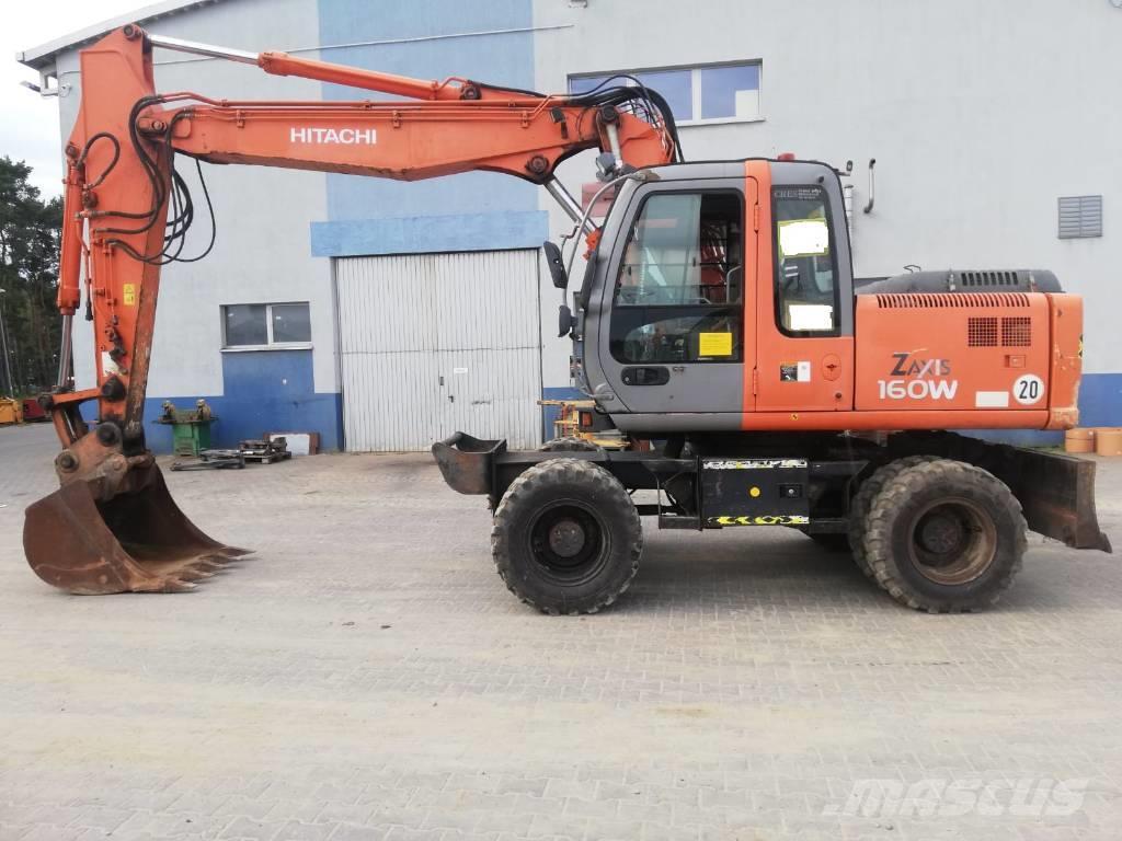 Hitachi 160W Excavadoras de ruedas