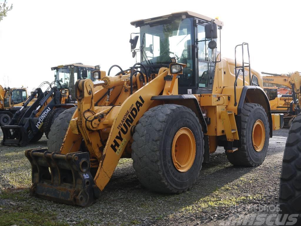 Hyundai HL 960 Cargadoras sobre ruedas