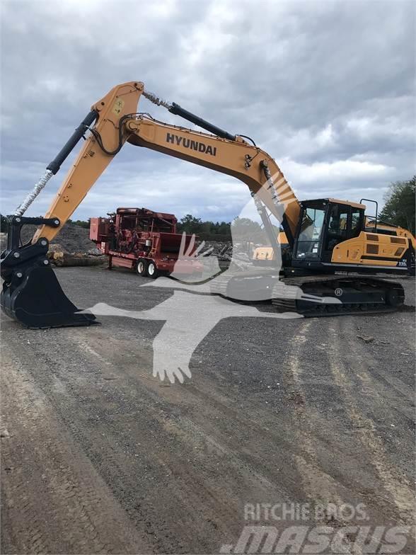 Hyundai HX330L Excavadoras sobre orugas