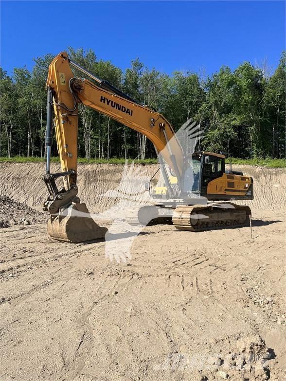 Hyundai HX330L Excavadoras sobre orugas