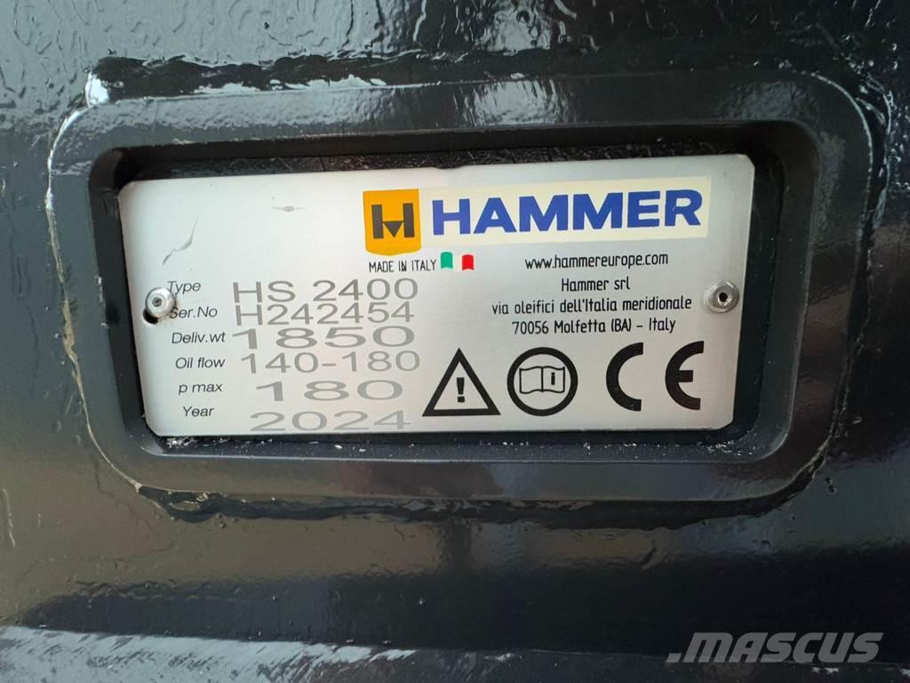 Hammer HS2400 Martillos hidráulicos