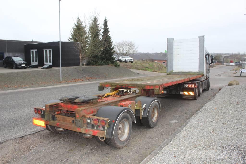 Fliegl Åben Linktrailer Semirremolques de plataformas planas/laterales abatibles