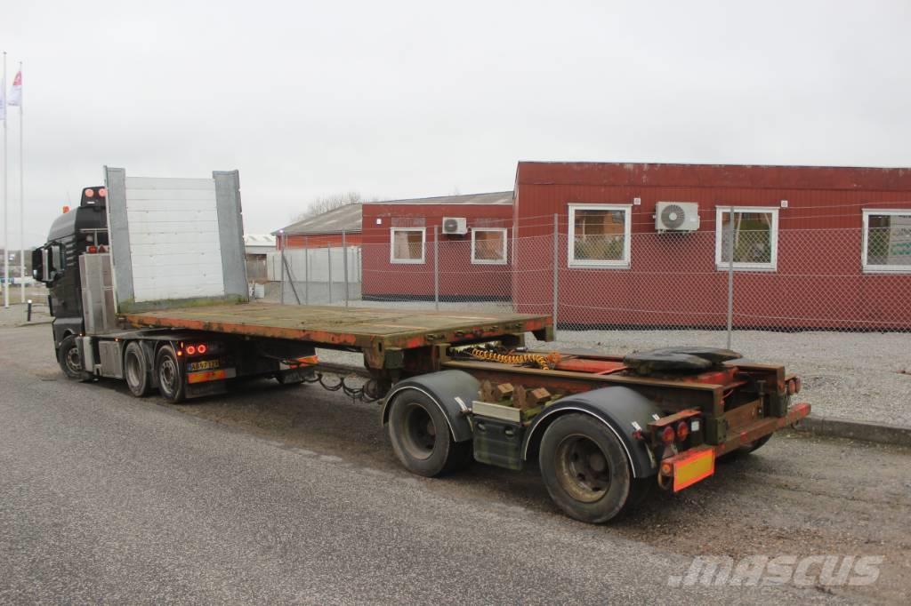 Fliegl Åben Linktrailer Semirremolques de plataformas planas/laterales abatibles