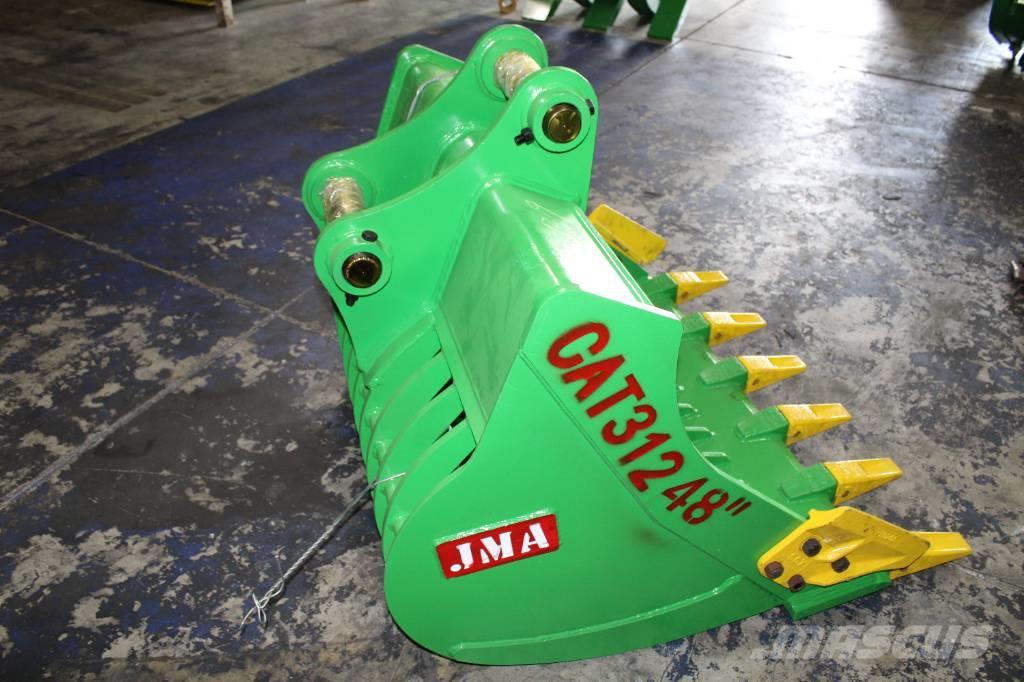 JM Attachments HDSkeletonBucketWTeeth 48" for Sany SY135,SY155 Otros componentes