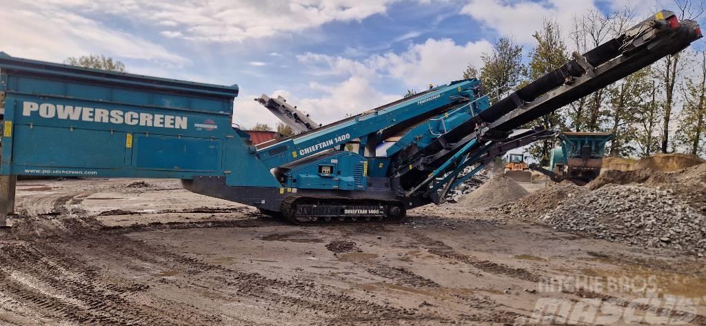 PowerScreen Chieftain 1400 Cribas