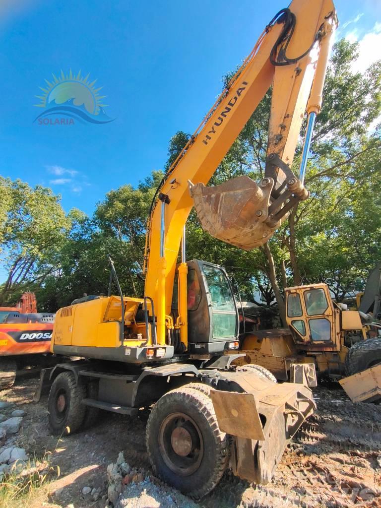 Hyundai R210W-7 Excavadoras de ruedas