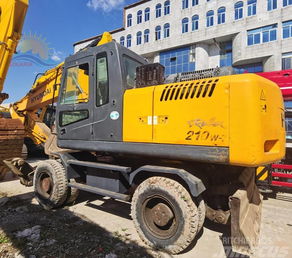 Hyundai R210W-7 Excavadoras de ruedas