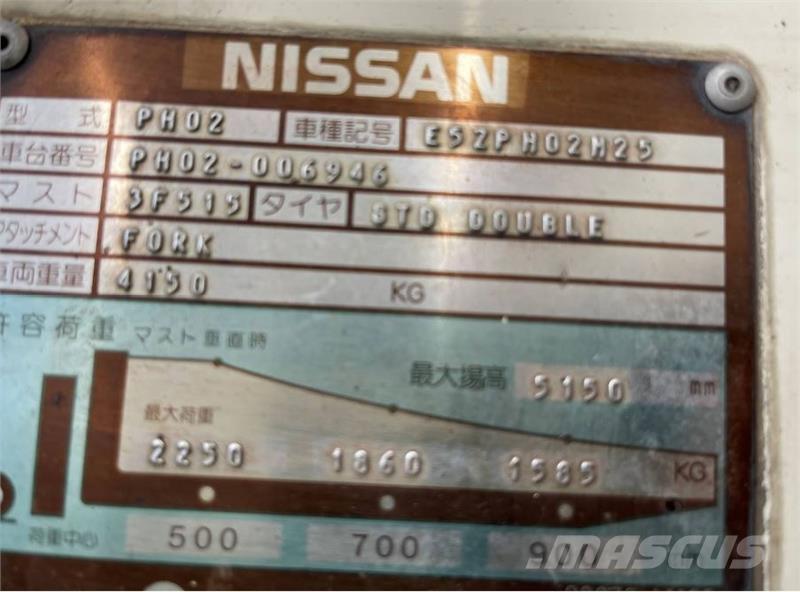 Nissan NP50 Montacargas - otros