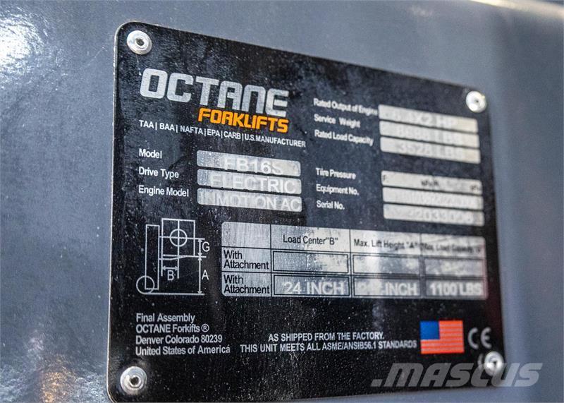 Octane FB16S Carretillas de horquilla eléctrica