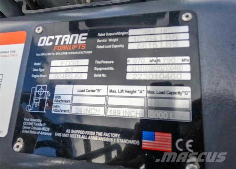 Octane FD30S Montacargas - otros