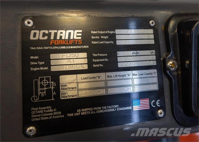 Octane FD50S Montacargas - otros