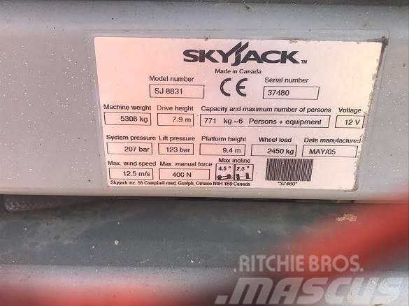 SkyJack SJ8831 Otras plataformas elevadoras