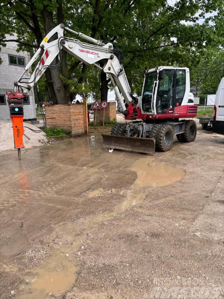 Takeuchi TB295W Excavadoras de ruedas