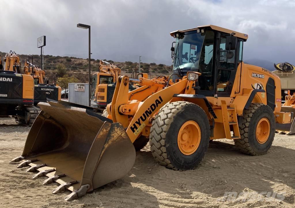 Hyundai HL940 Cargadoras sobre ruedas