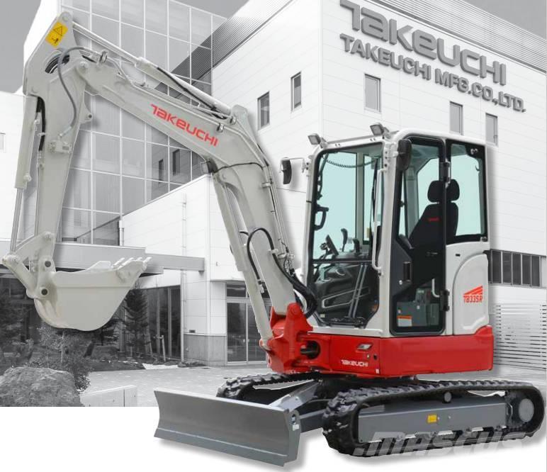 Takeuchi TB335R Miniexcavadoras