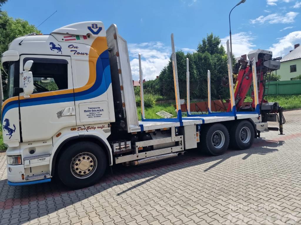 Scania R 560 Transportes de madera