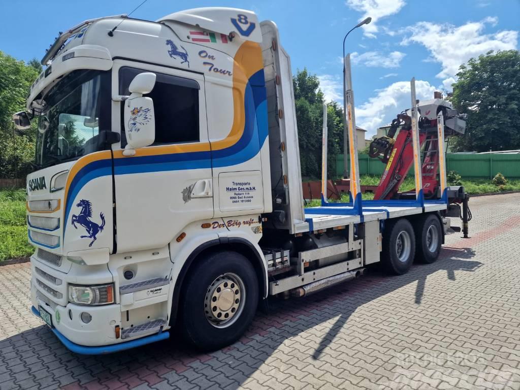 Scania R 560 Transportes de madera